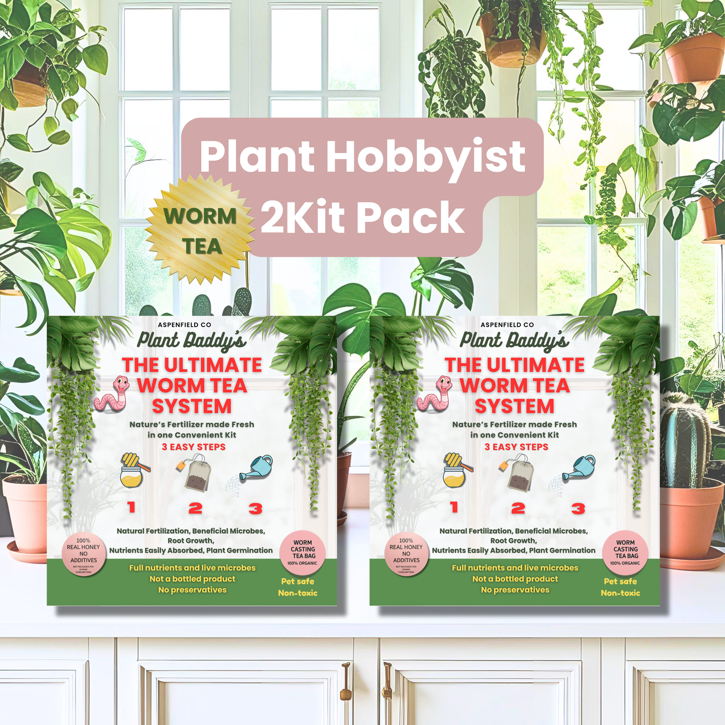 Worm Tea Kit (Twin Pack) 10%OFF