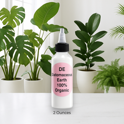 1 Bottle of Diatomaceous Earth 2oz
