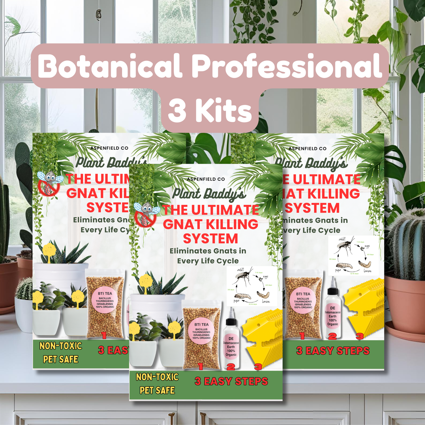 Fungus Gnat Kit (Triple Pack) 40%OFF